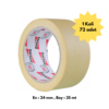DAYSON UNIVERSAL BEYAZ MASKELEME BANDI 24MMX35MT 1 KOLİ-72 ADET