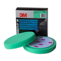 3M 50487 YEŞİL KALIN PASTA SÜNGERİ 150 MM
