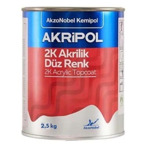 AKZONOBEL HYUNDAİ EB EBONY BLACK 2K AKRİLİK OTO BOYASI 2,5 KG EBONY SİYAH BS12S2419