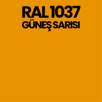 RAL 1037 Güneş Sarısı