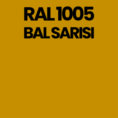 RAL 1005 Bal Sarısı Honey Yellow