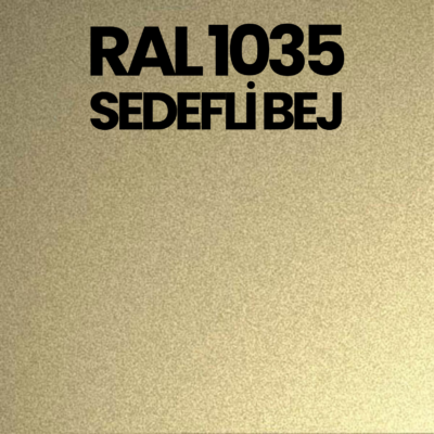 RAL 1035 Sedefli Bej