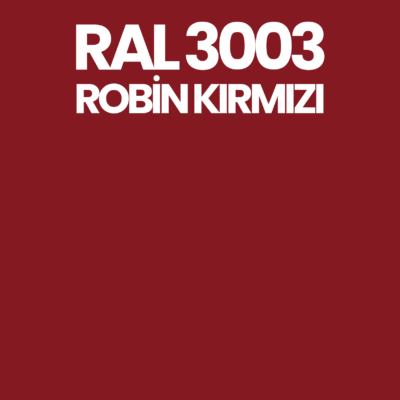 RAL 3003 Robin Kırmızısı Ruby Red