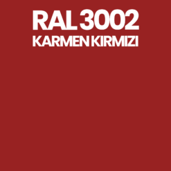 Ral 3002 Karmen Kırmızısı Carmine Red