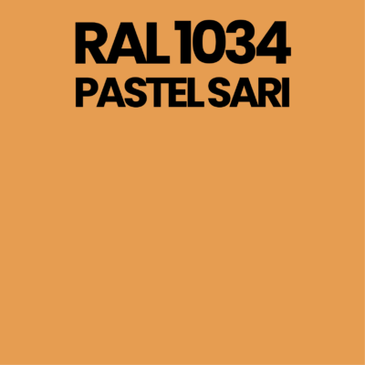 RAL 1034 Pastel Sarı