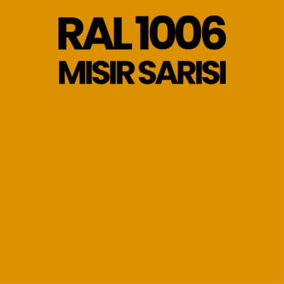RAL 1006 Mısır Sarısı Maize Yellow