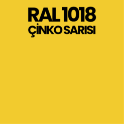 RAL 1018 Çinko Sarısı Zinc Yellow