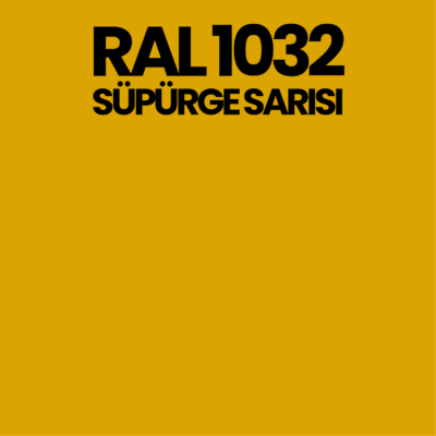 RAL 1032 Süpürge Sarısı