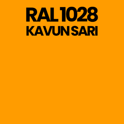 Ral 1028 Kavun Sarısı