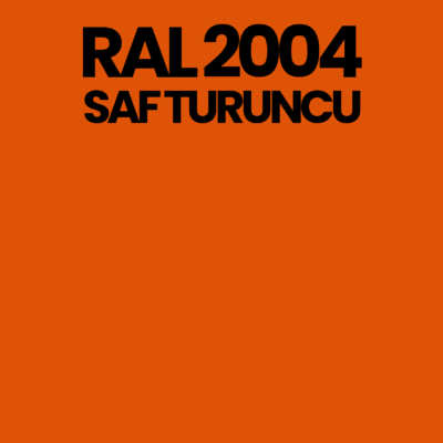RAL 2004 Saf Turuncu Pure Orange