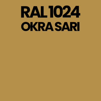 RAL 1024 Okra Sarısı